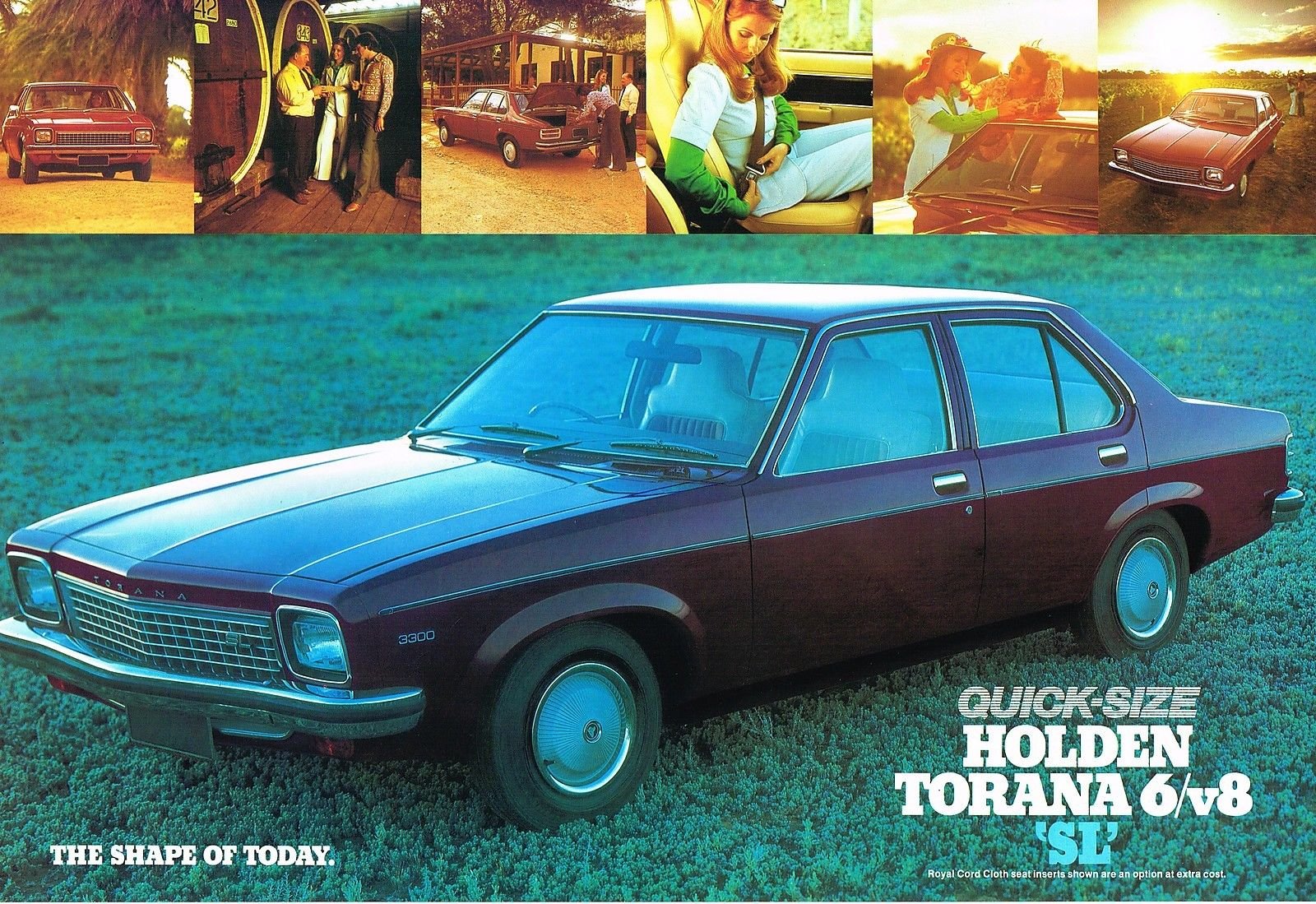 1975 Torana LH Six and V8 Brochure Page 2